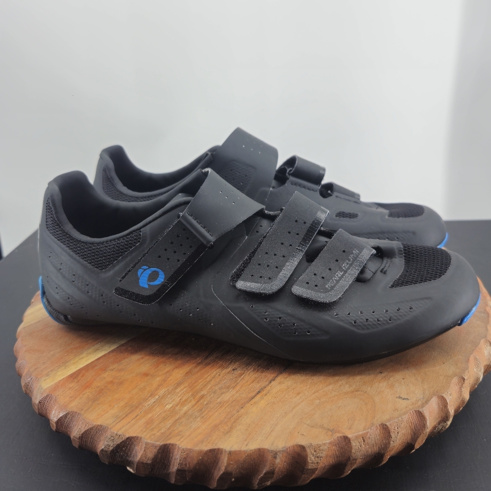PEARL iZUMi Select Road v5 Studio Bike Cycling Shoes Black Blue Mens EU 44 US 10